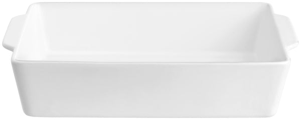 miska Ferry prostokątny z uchwytem; 2500ml, 33.5x21.5x6.5 cm (DxSxW); biały; prostokątny; 2 sztuka / opakowanie