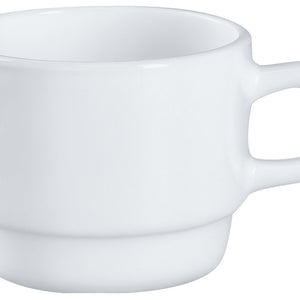 filiżanka do kawy Restaurant; 160ml, 7.8x6.4 cm (ØxW); biały; okrągły; 12 sztuka / opakowanie