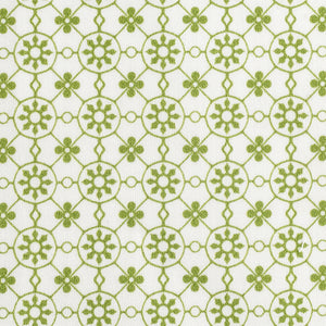 bieżnik Mataro; 40x130 cm (SxD); zielony; prostokątny