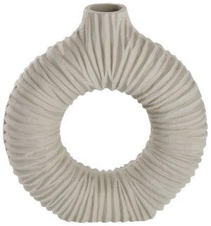 Vase Aada; 27.5x27.5 cm (ØxW); szary