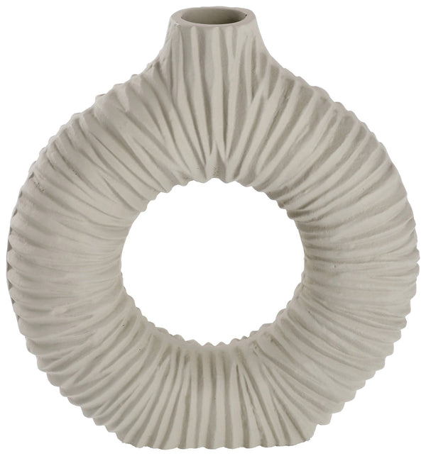 Vase Aada; 27.5x27.5 cm (ØxW); szary