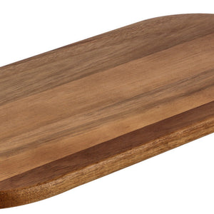 deska do serwowania Zamiro owalna; 59.5x23x2 cm (DxSxW); brązowy; owalny
