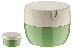 pojemnik do wielokrotnego użytku Bentobox M; 12.7x12x10 cm (DxSxW); zielony; okrągły; 3 sztuka / opakowanie