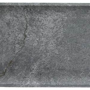 półmisek Clawson z rantem; Größe GN 2/4, 53x16.2x2 cm (DxSxW); szary; prostokątny; 3 sztuka / opakowanie