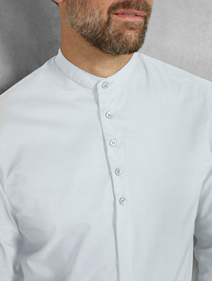 Hemd Langarm Lani Regular Fit; Kleidergröße 39/40; biały