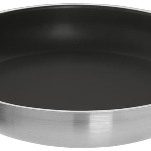 patelnia Professional z powłoką; 42x8 cm (ØxW); srebro; okrągły