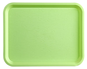 taca Servezio; 35x27x2 cm (DxSxW); zielony; prostokątny