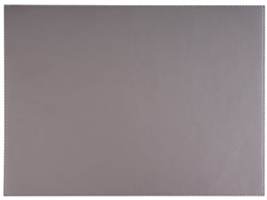 podkładka na stół STUCZNA SKÓRA; 32.5x45 cm (SxD); szary; 6 sztuka / opakowanie