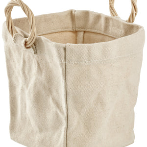 Deko-Körbchen Abbe; 15x15x15 cm (DxSxW); naturalny; kwadrat