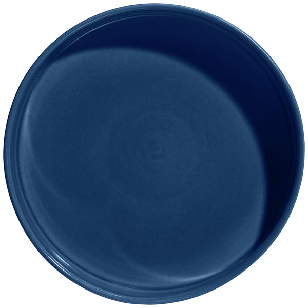 talerz z wysokim rantem Skady matowy; 750ml, 20.5x4 cm (ØxW); ciemny niebieski; okrągły; 4 sztuka / opakowanie