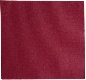 serwetka Arla składana 1/4 ; 40x40 cm (SxD); bordo; 50 sztuka / opakowanie