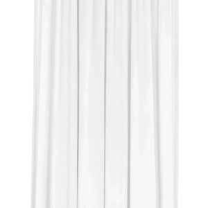 Transparenter Vorhang Smaragd Bleistiftfaltenband; 300x120 cm (SxW); biały