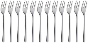 Kuchengabel Nizza; 15 cm (D); srebro; 12 sztuka / opakowanie