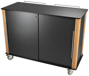 Outdoor-Servicestation Barugo; 145x60x90 cm (SxGxW); antracyt/-