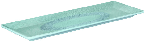 Präsentationsplatte Torto rechteckig; 31x10.5x1.8 cm (DxSxW); turkusowy/niebieski; prostokątny; 6 sztuka / opakowanie