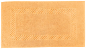 mata łazienkowa Valencia gładka; 50x90 cm (SxD); bursztyn