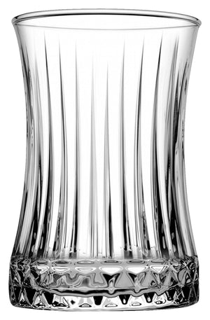 Türkisches Teeglas Elysia mit Rillen; 170 ml