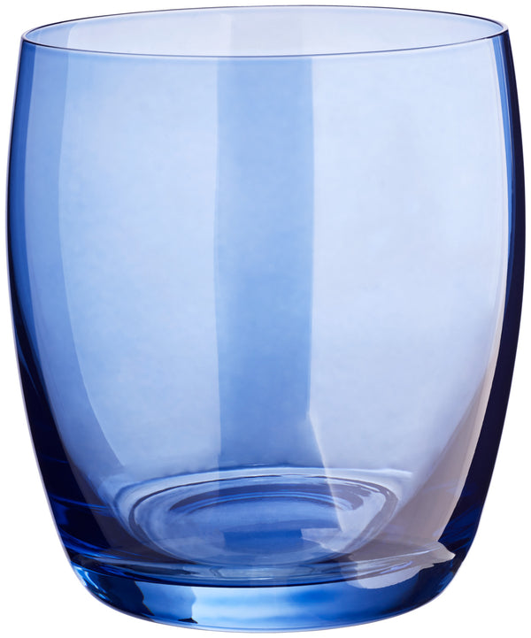 szklanka Amantea Crystal; 450ml, 8.2x9.9 cm (ØxW); niebieski; 6 sztuka / opakowanie