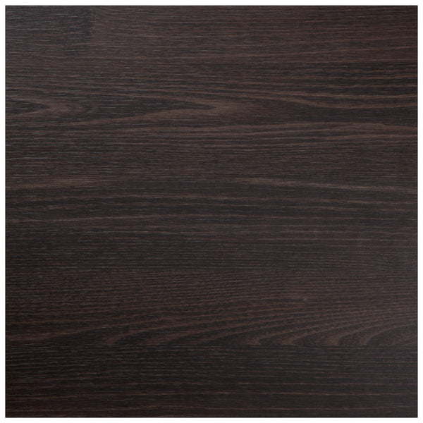 blat Maliana kwadratowy; 80x80 cm (DxS); dąb/wenge; kwadrat