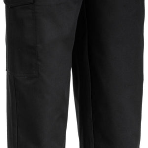 spodnie kucharskie męskie Edward; Kleidergröße 48/50; czarny
