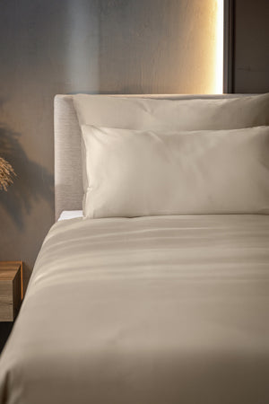 Kissenbezug Scalea Hotelverschluss; 40x80 cm (DxS); beżowy