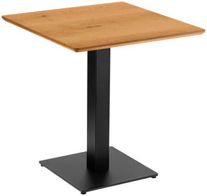 blat Acerios kwadratowy; 80x80x2.5 cm (DxSxW); dziki dąb; kwadrat