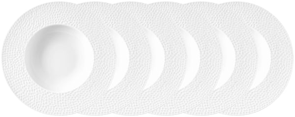 talerz głęboki Pike; 260ml, 23x4.3 cm (ØxW); biały; okrągły; 6 sztuka / opakowanie