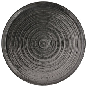 talerz płaski z rantem Etana; 21x1 cm (ØxW); szary; okrągły; 6 sztuka / opakowanie