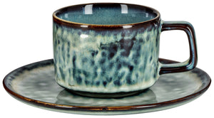 filiżanka do espresso Raja; 100ml, 6.3x4.8 cm (ØxW); niebieski; okrągły; 6 sztuka / opakowanie