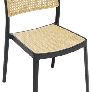 Bistrostuhl Stilo; 46.5x49.5x80 cm (SxGxW); siedzisko beżowy