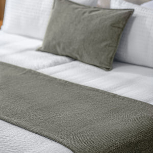 Bettläufer Maella wasserabweisend; 60x160 cm (SxD); szary