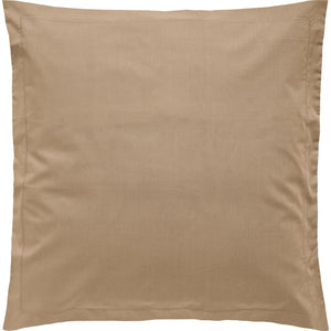 poszewka na poduszkę Siena zakładka hotelowa z falbaną; 65x65 cm (DxS); taupe