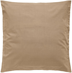 poszewka na poduszkę Siena zakładka hotelowa z falbaną; 65x65 cm (DxS); taupe