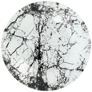 Glasschale Marmaro; 2500ml, 23 cm (Ø); biały/czarny; 6 sztuka / opakowanie