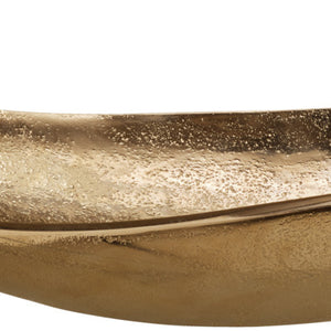 miska dekoracyjna Lene; 41x13.5x6.5 cm (DxSxW); złoto