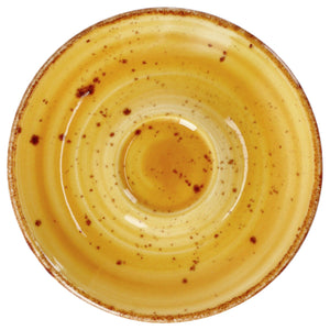 Espresso-Untertasse Nebro; 12.5x1.5 cm (ØxW); żółty; 6 sztuka / opakowanie