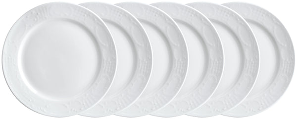 talerz płaski Sinfonie; 30 cm (Ø); biały; okrągły; 6 sztuka / opakowanie