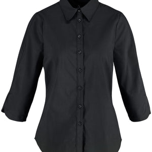 Bluse Dreiviertelarm Porter Regular Fit; Kleidergröße 40; czarny