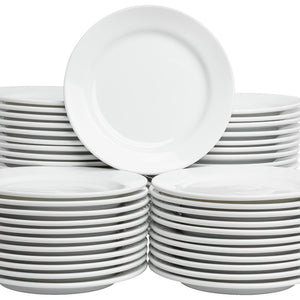 talerz płaski Base 60-teilig; 21 cm (Ø); biały; okrągły; 60 sztuka / opakowanie