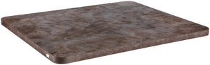 Indoor-Tischplatte Marvello rechteckig; 60x70x2.5 cm (DxSxW); szarobrązowy; prostokątny