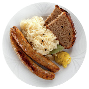 talerz płaski Rena; 25 cm (Ø); biały; okrągły; 6 sztuka / opakowanie