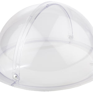 pokrywa roll-top Ø 38 cm; 38x38x38x20 cm (DxSxØxW); transparentny; okrągły