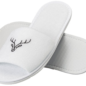 Frotteeslipper Lance Deer offen; biały; 10 para(y) / opakowanie