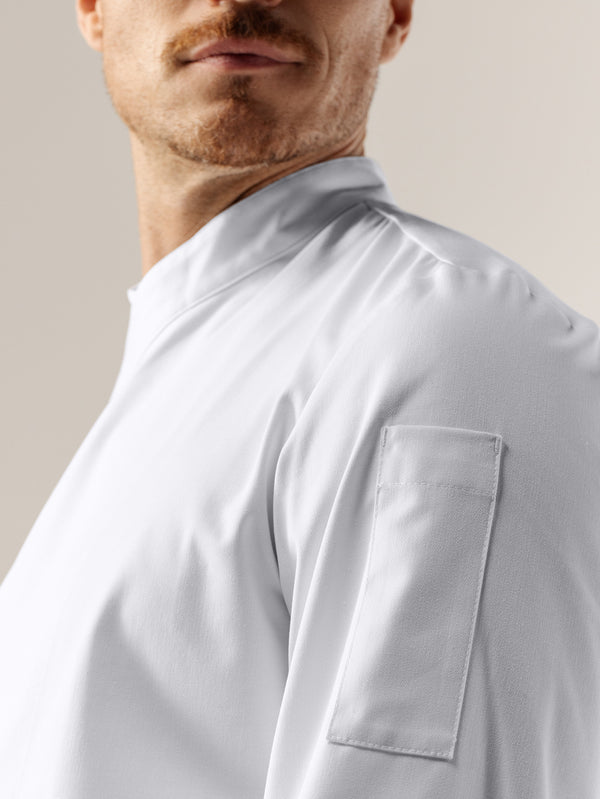 Herrenkochjacke Arnoux; Kleidergröße 3XL; biały