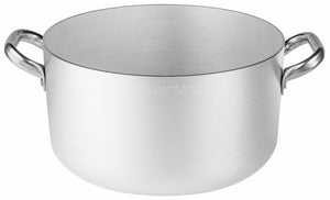 garnek do pieczenia Aluminio; 3700ml, 20x11 cm (ØxW); srebro; okrągły