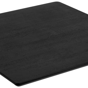 blat Acerios kwadratowy; 70x70x2.5 cm (DxSxW); czarny; kwadrat