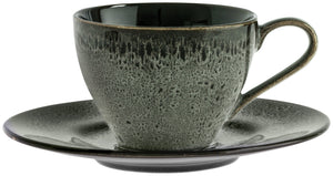 filiżanka do kawy Nano; 240ml, 9.3x6.8 cm (ØxW); czarny; okrągły; 6 sztuka / opakowanie
