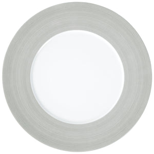 talerz płaski Assalto; 27 cm (Ø); szary/biały; okrągły; 6 sztuka / opakowanie