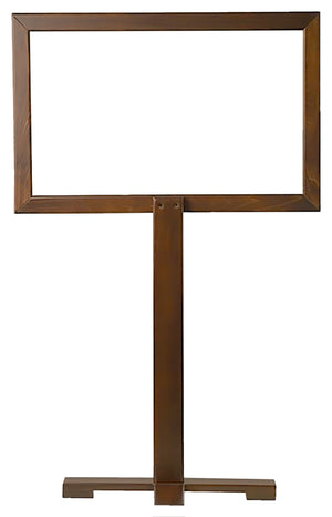 ścianka ochronna higieniczna Amillo; 100x70x155 cm (SxGxW); tytoń bejcowany