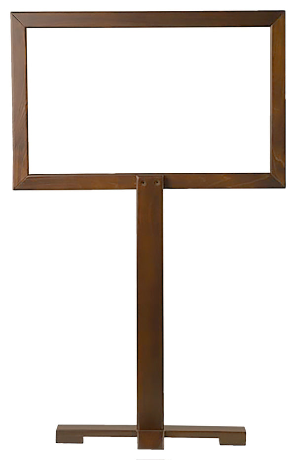 ścianka ochronna higieniczna Amillo; 100x70x155 cm (SxGxW); tytoń bejcowany